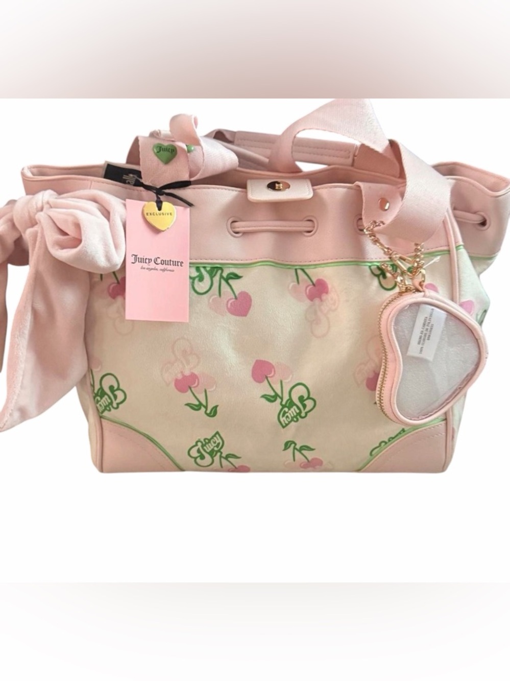 New Juicy Couture pink cherry print gelato day dreamer! Newest release! *Viral*